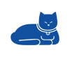 Icon of a cat sitting